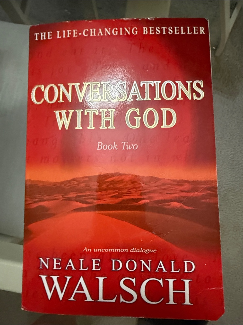 Conversations With God Book Two - Red Cover by